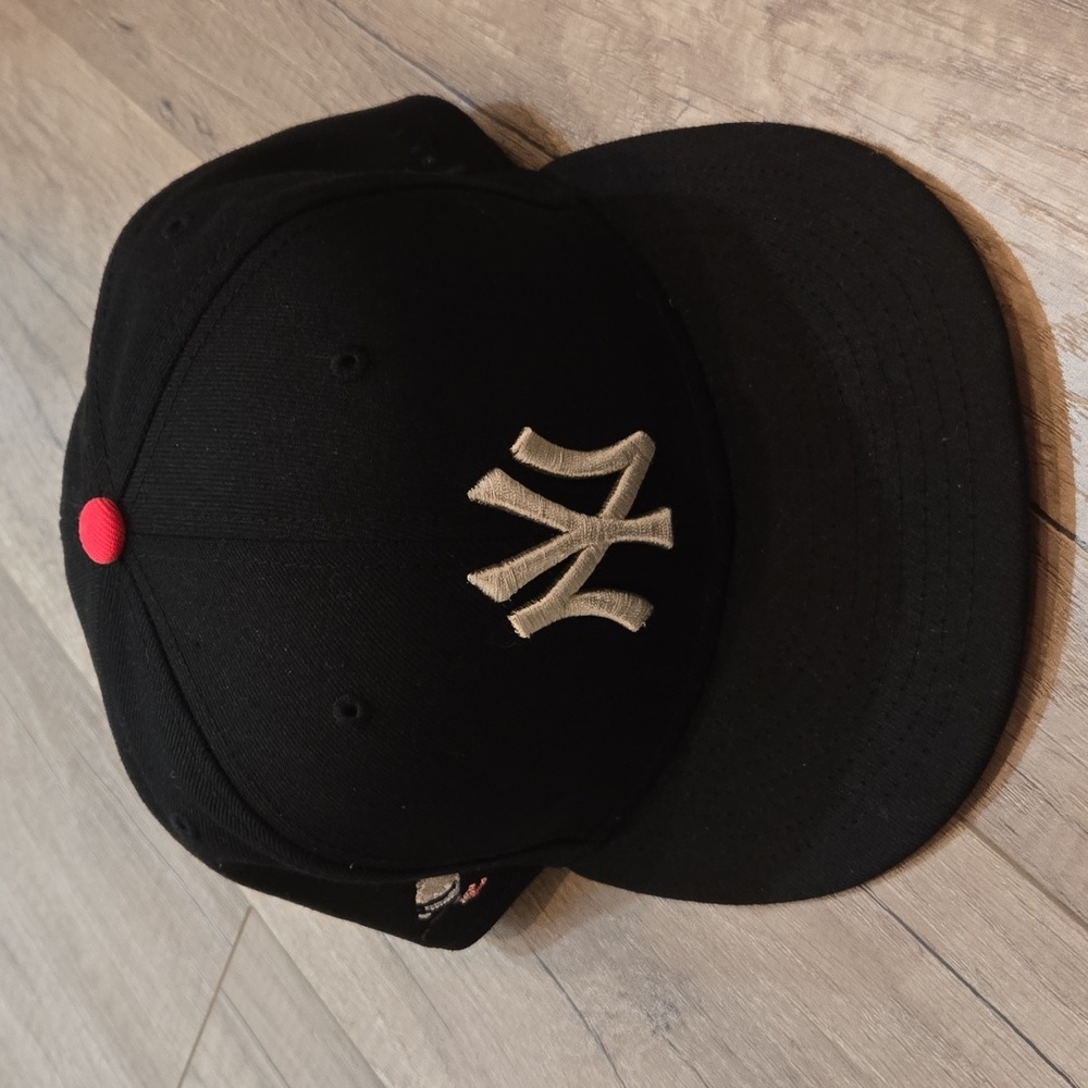 New Era Black New York Yankees MLB x Staple Collection 59FIFTY Fitted Hat